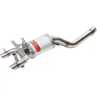 Gpr Exhaust Systems Ghost Titanium Fz6 600 Fazer S1/s2 04-13 Homologated Slip On Muffler Argenté Homologated