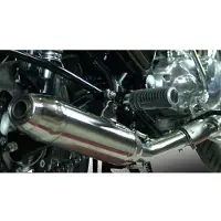 Gpr Exhaust Systems Deeptone Inox Slip On Royal Enfield Continental Gt 535 14-16 Cat Homologated Muffler Argenté Homologated