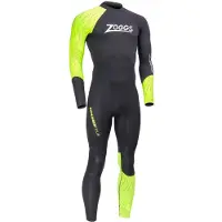 Zoggs Explorer Tour Long Sleeve Neoprene Wetsuit Jaune XS Homme