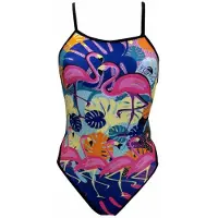 Turbo Flamingo Swimsuit Multicolore 4XL Femme