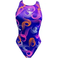 Turbo Scratch Swimsuit Bleu 3XL Femme