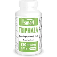 SuperSmart Triphala Dietary Supplement - 120 comprimés