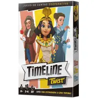 Asmodee Timeline Twist Kartenspiel Golden Golden Taille unique