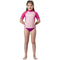 Mares Short Sleeve Rash Guard Rose S Fille