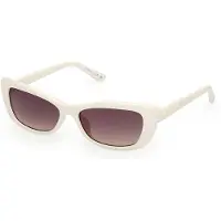 GUESS GU00156-H 21B shiny white 55/16/140 Damen Sonnenbrillen