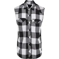 Brandit Chemise gris / noir / blanc