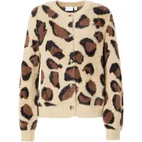 Vila Cardigan beige / marron / noir