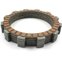 Dp Brakes 5454-9 Yamaha Wr450f Clutch Friction Plates 9 Units Marron