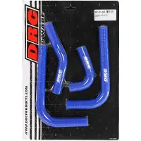 Drc Kawasaki Kx 250 19/f 17-18 Radiator Hose Kit 4 Units Bleu