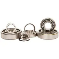 Hotrods Kawasaki Kx 250 93 Steering Bearing Kit Argenté