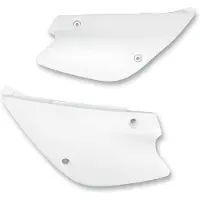 Ufo Kawasaki KX 85 17/14 01 Caches latéraux Blanc Blanc Taille unique