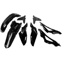 ItalyRacing Husqvarna Tc 125/250 2011-2013 Hukit610-001 Plastics Kit Noir