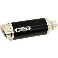 Arrow Thunder Aluminium Dark Yamaha Mtx 850 Niken ´18-20 Homologated Muffler Doré Homologated