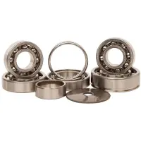Hotrods Honda 125 Cr-r 04 Steering Bearing Kit Argenté