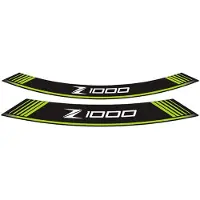 Puig Special Kawasaki Z1000 Rim Stripe Vert