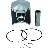 VERTEX Suzuki Rm 250 89-95 D.66.95 B Piston Kit Argenté