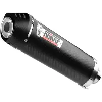 MIVV Oval Honda Cbf 600 2004-10 H.026.l3c Homologated Slip On Muffler Argenté Homologated