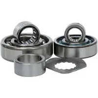 Hotrods Honda 250 Crf-r 14-17 Steering Bearing Kit Argenté