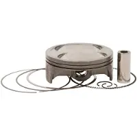 VERTEX Suzuki 450 Rmz A 500 05-07 D99.96 Piston Kit Argenté
