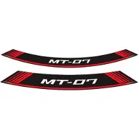 Puig Special Yamaha Mt-07 Felgenstreifen Rot Rot One Size