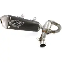 Dep Deptfs29 Ktm Sx-f Husqvarna Fc Gasgas Mc Not Homologated Full Line System Argenté Not Homologated