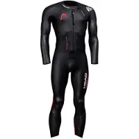 Head Swimming Sr The Aero Flex Race Man Long Sleeve Neoprene Wetsuit Noir XSLO Homme