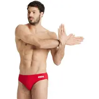 Arena Team Swim Solid Swimming Brief Rouge 65 Homme