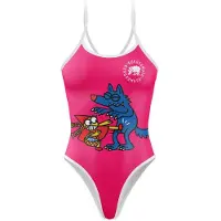 Otso Kukuxumusu F*ck You! Swimsuit Rose S Femme