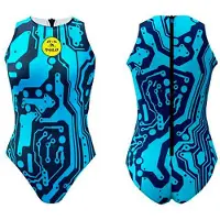 Turbo High Tech Swimsuit Bleu 2XL Femme