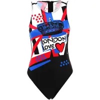 Turbo London Love 89557 Swimsuit Noir S Femme
