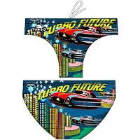 Turbo Future Waterpolo Swimming Brief Multicolore 5XL Homme
