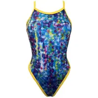 Turbo Dots Swimsuit Bleu M Femme