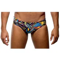 Turbo Turbing Swimming Brief Multicolore XL Homme