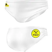 Turbo Basic Swimming Brief Blanc 3-4 Years Garçon