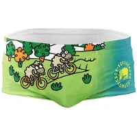 Otso Kukuxumusu Bike Swimming Boxer Vert L Homme