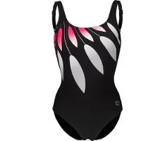 Arena Giuliana Squared Back Swimsuit Noir FR 48 Femme
