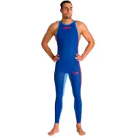 Arena Powerskin R Evo Plus Closed Full Open Water Suit Bleu FR 70 Homme