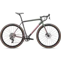 Specialized Crux Expert Rival Xplr Etap Axs 2025 Gravel Bike Vert,Rose 52
