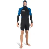 Mares 2nd Skin 1.5 Mm Long Sleeve Shorty Noir XL Homme