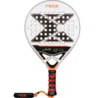 NOX Ml10 Quantum 3k By Miguel Lamperti 2025 Padel Racket Argenté 360-375 gr Homme