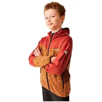 Regatta Dissolver Ix Full Zip Fleece Orange 14 Years Garçon