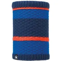 Buff Knitted&polar Fleece Neck Warmer Bleu Homme