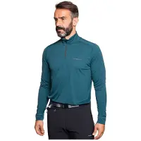 Trangoworld Pullover Lojsta Half Zip Sweatshirt Bleu S Homme