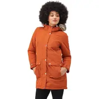 Regatta Voltera Parka Jacket Orange 40 Femme