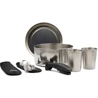 Laken Camping Set 20 Cm Argenté