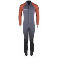 BEUCHAT Aquatrek 3 Mm Diving Wetsuit Gris XS Homme