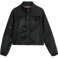 Superdry Drop Needle Velour Trekker Jacket Noir XS Femme