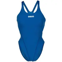 Arena Team Tech Solid Swimsuit Bleu FR 32 Femme