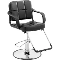 Physa Expondo Fauteuil de coiffure - Repose-pieds - 50 - 64 cm - 170 kg - noir