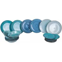 Villa D'Este Home VDE TIVOLI 1996 Baita Acqua Service de table (18 pcs)